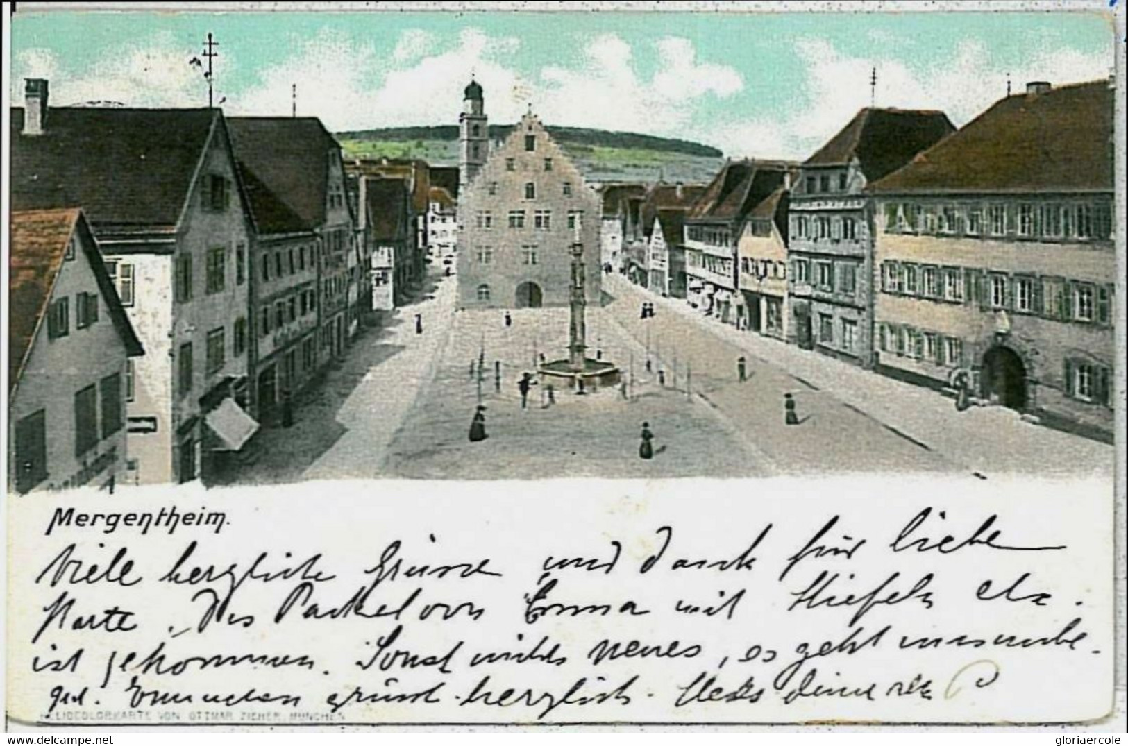 33960  - Ansichtskarten VINTAGE POSTCARD - Deutschland GERMANY -  Bad Mergentheim  1910 - Bad Peterstal-Griesbach