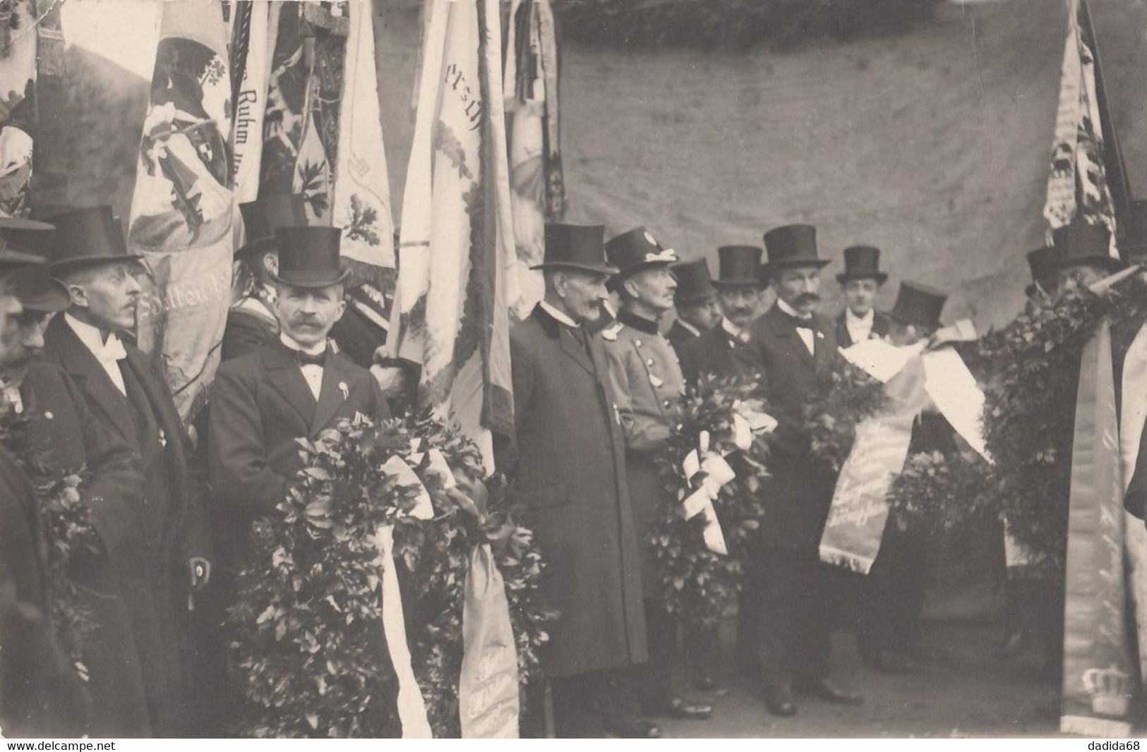 PHOTO ALLEMANDE - GUERRE 14-18 - CÉRÉMONIE MILITAIRE - BURGDORF (NIEDERSACHSEN) ? - War 1914-18