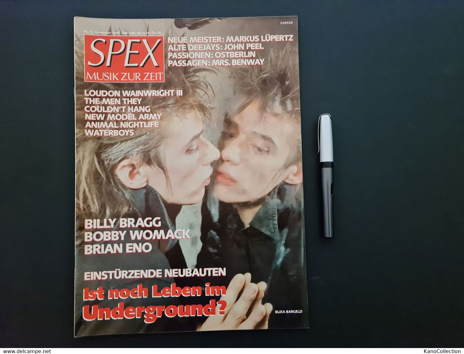 SPEX Magazin – Musik Zur Zeit / Nr. 11 November 1985 - Muziek