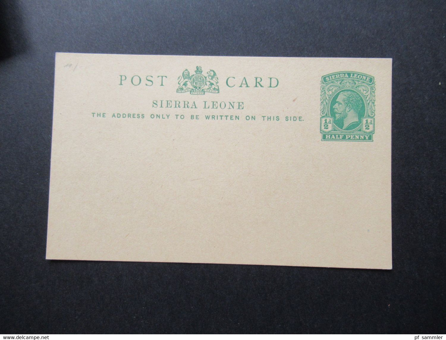 GB Kolonie Sierra Leone Ganzsachen / Doppelkarten kleiner Posten mit 17 Karten davon 4x mit Specimen Aufdruck!! RR