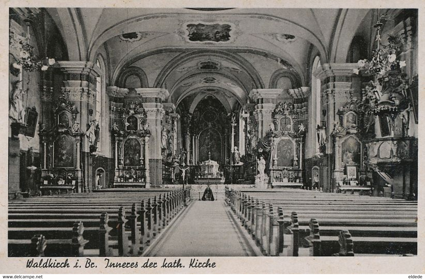 Waldkirch Kirche Inneres - Waldkirch