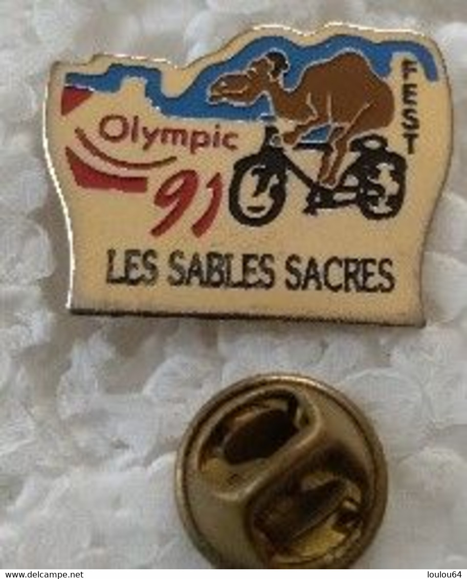 Pin's - Sports - Cyclisme - Olympic 91 - LES SABLES SACRE - - Cyclisme