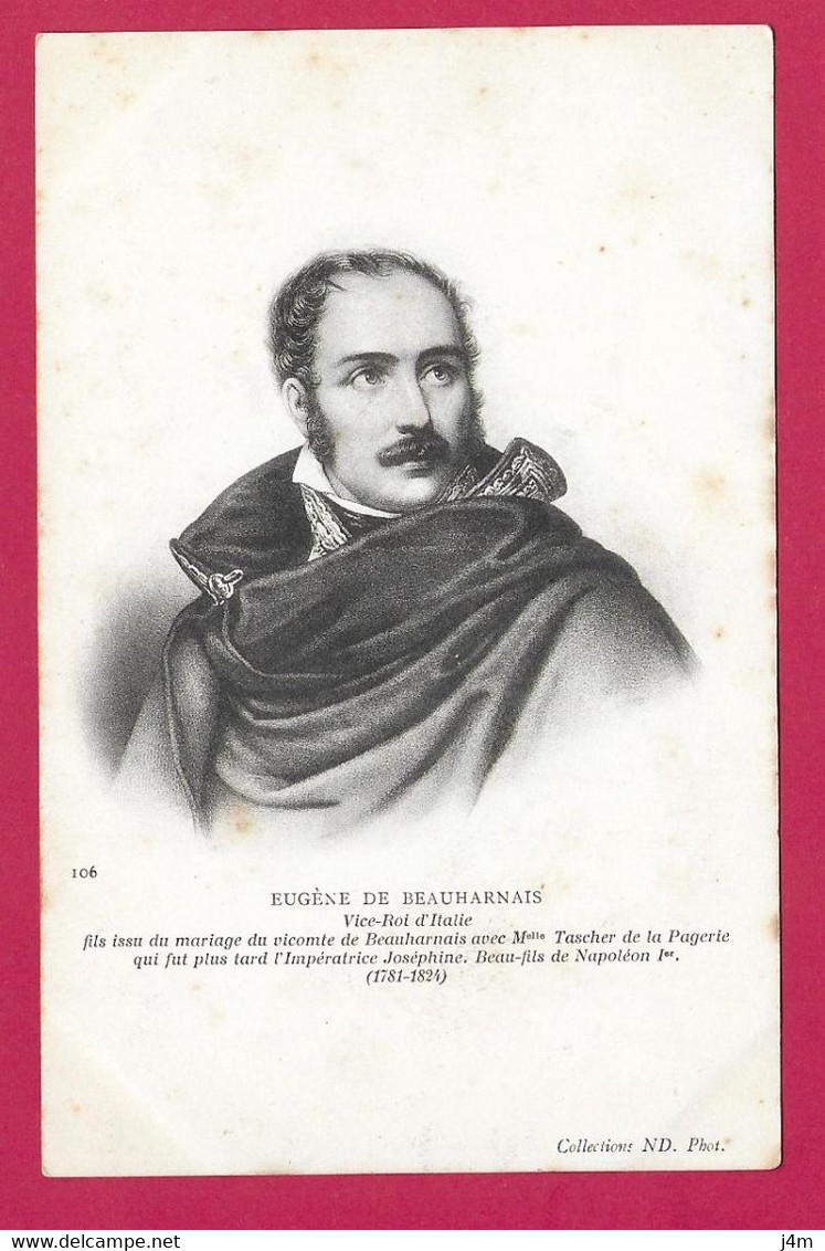 HISTOIRE.. EUGENE DE BEAUHARNAIS. Vice-Roi D'Italie.... - Historia