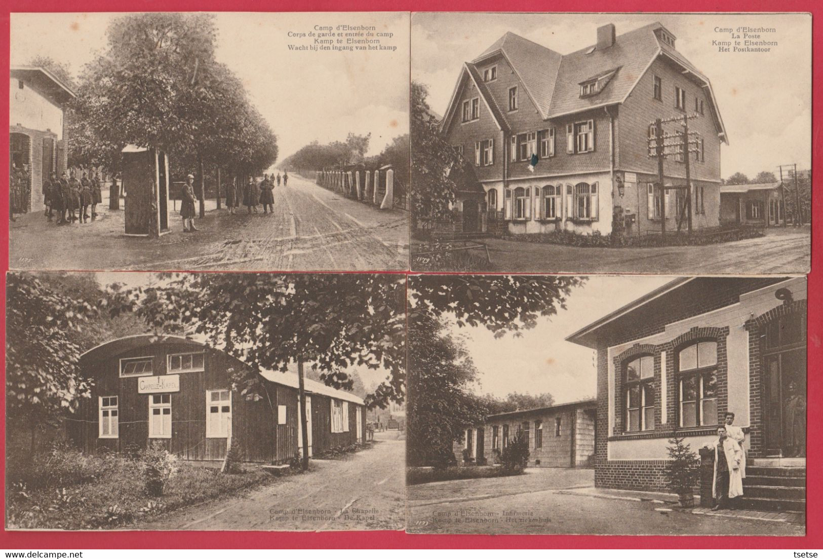 Camp D'Elsenborn  - 14 Cartes Postales , Toutes Visibles - Elsenborn (Kamp)