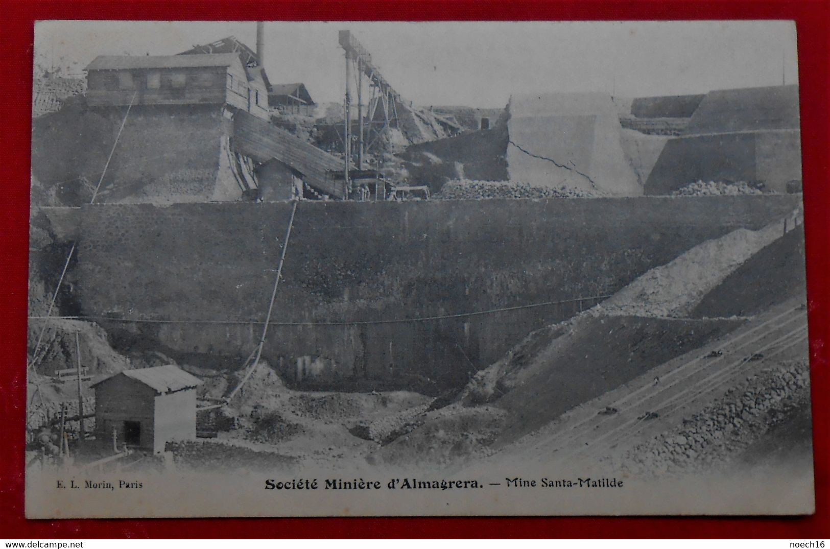 CPA 1921 Almeria - Société Minière D'Almagrera - Mine Santa Mathilde - Almería