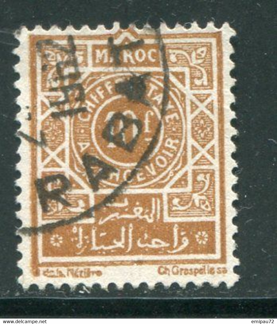 MAROC- Taxe Y&T N°52- Oblitéré - Timbres-taxe