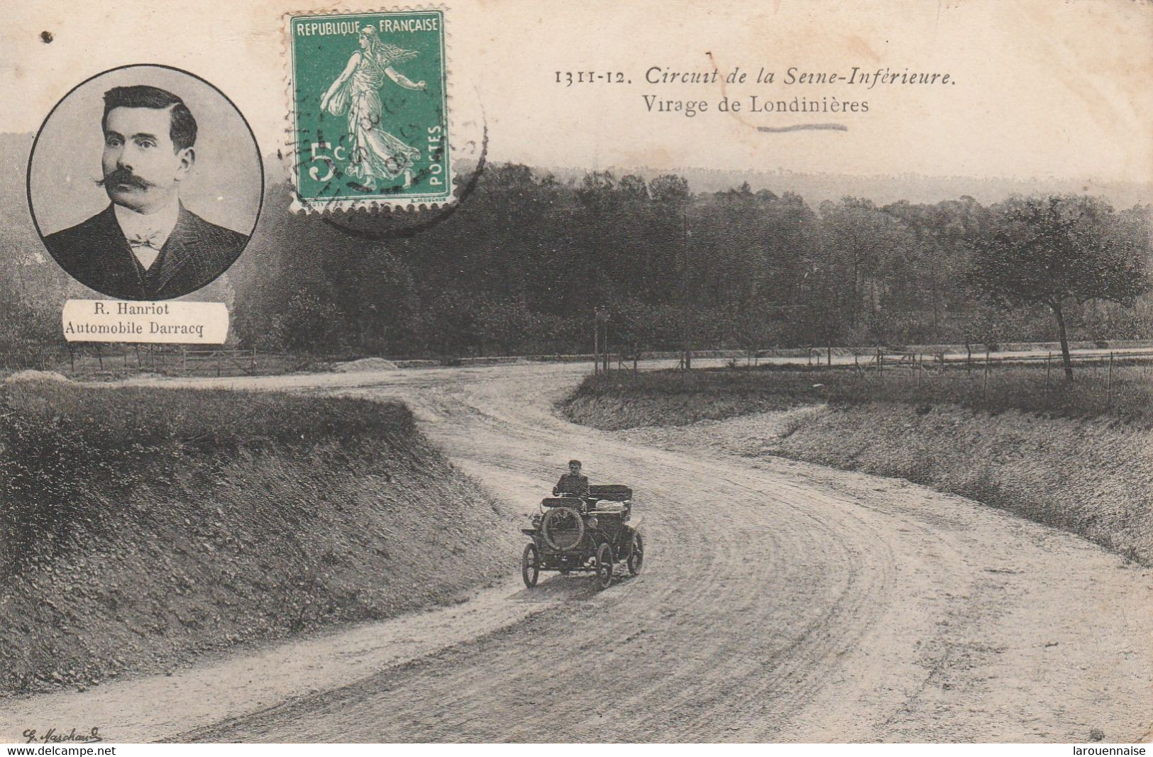 76 - LONDINIERES - Circuit De La Seine Inférieure - Virage De Londinières - Londinières