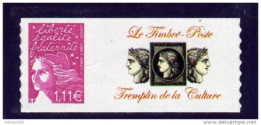 TIMBRE PERSONNALISE ADHESIF N° 3729D** AVEC LOGO PRIVE NEUF LUXE - Autres & Non Classés