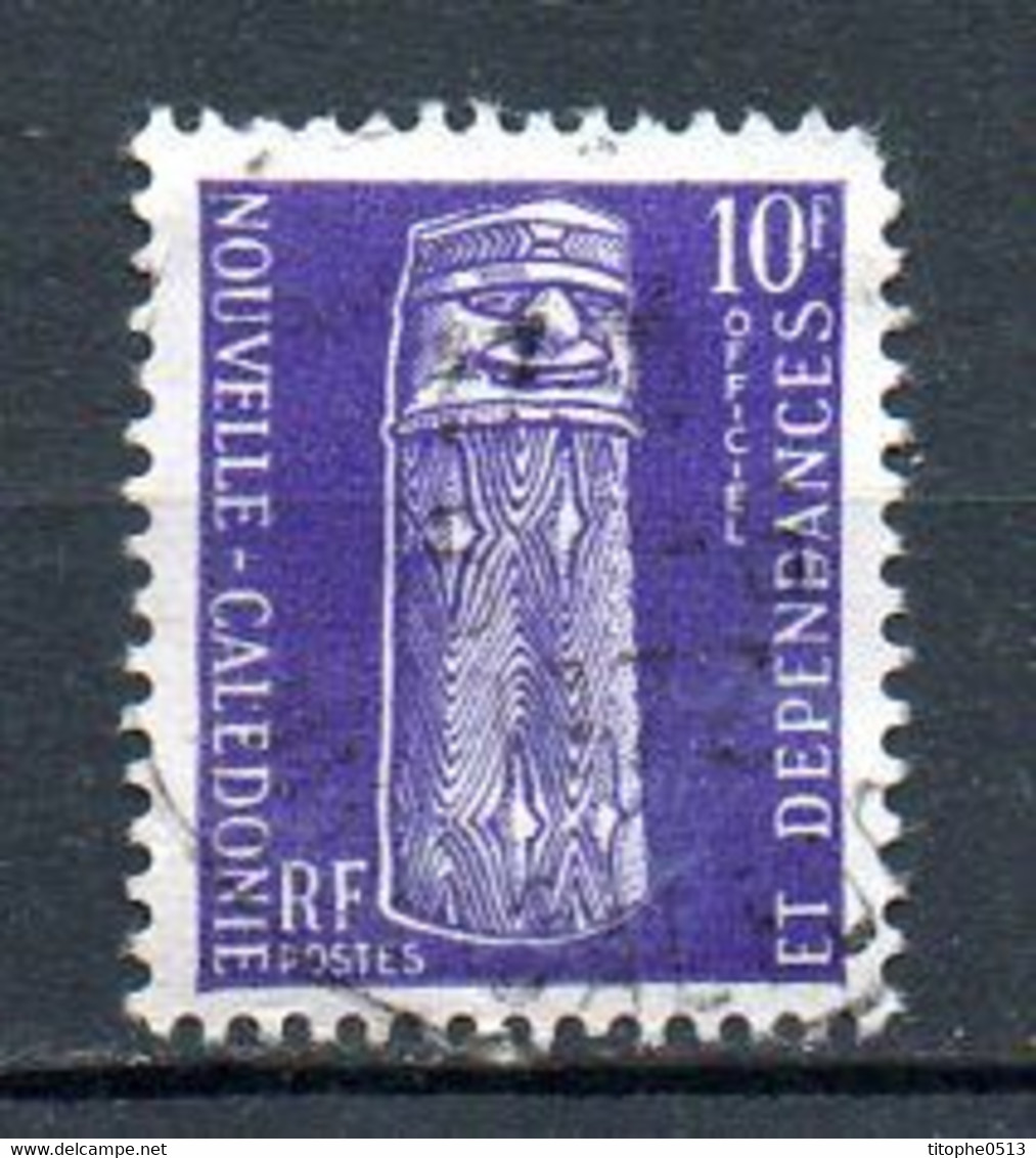 NOUVELLE-CALEDONIE. Timbre De Service N°6 Oblitéré De 1959. Totem. - Dienstzegels