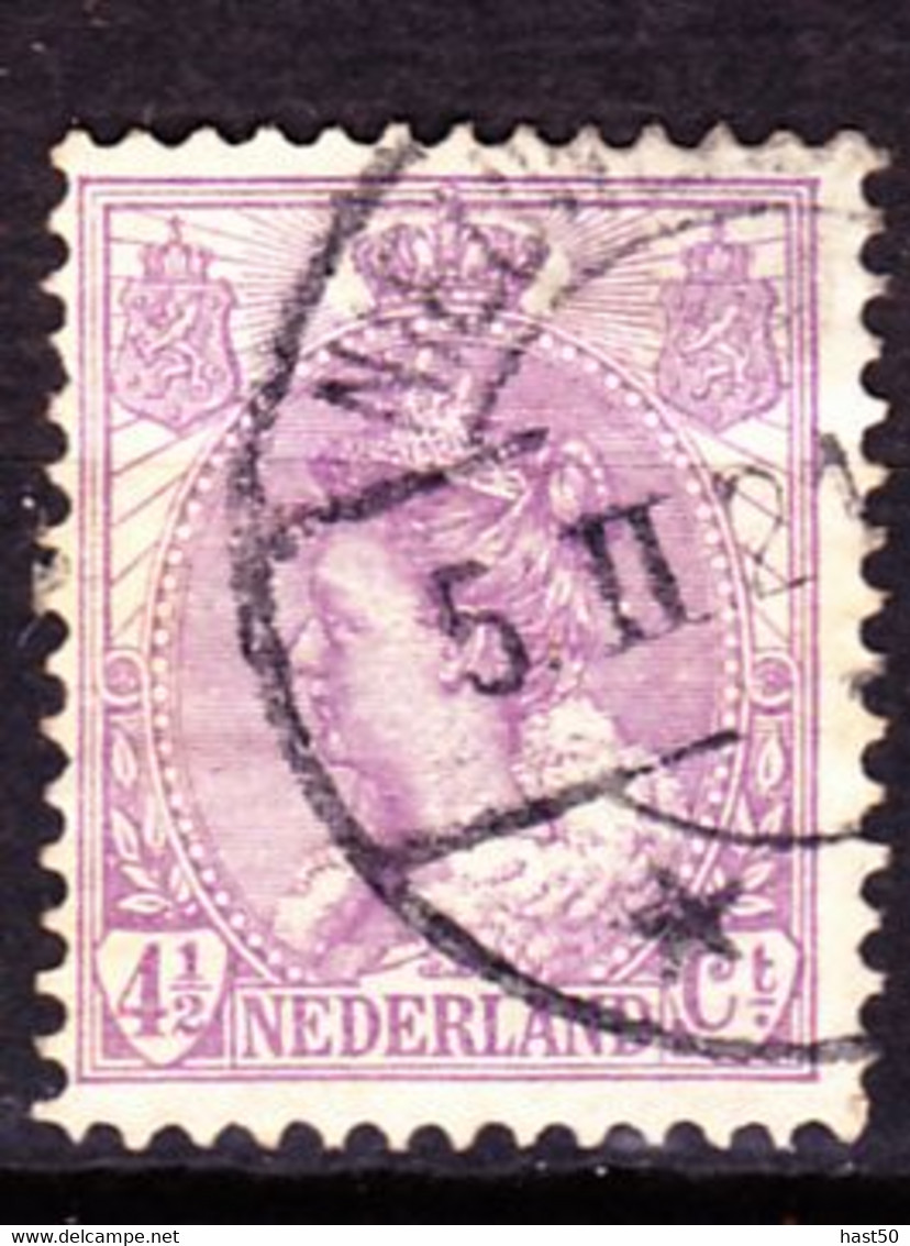 Niederlande Netherlands Pays-Bas - Königin Wilhelmina (MiNr: 93) Bzw. (NVPH 59) 1919 - Gest Used Obl - Used Stamps