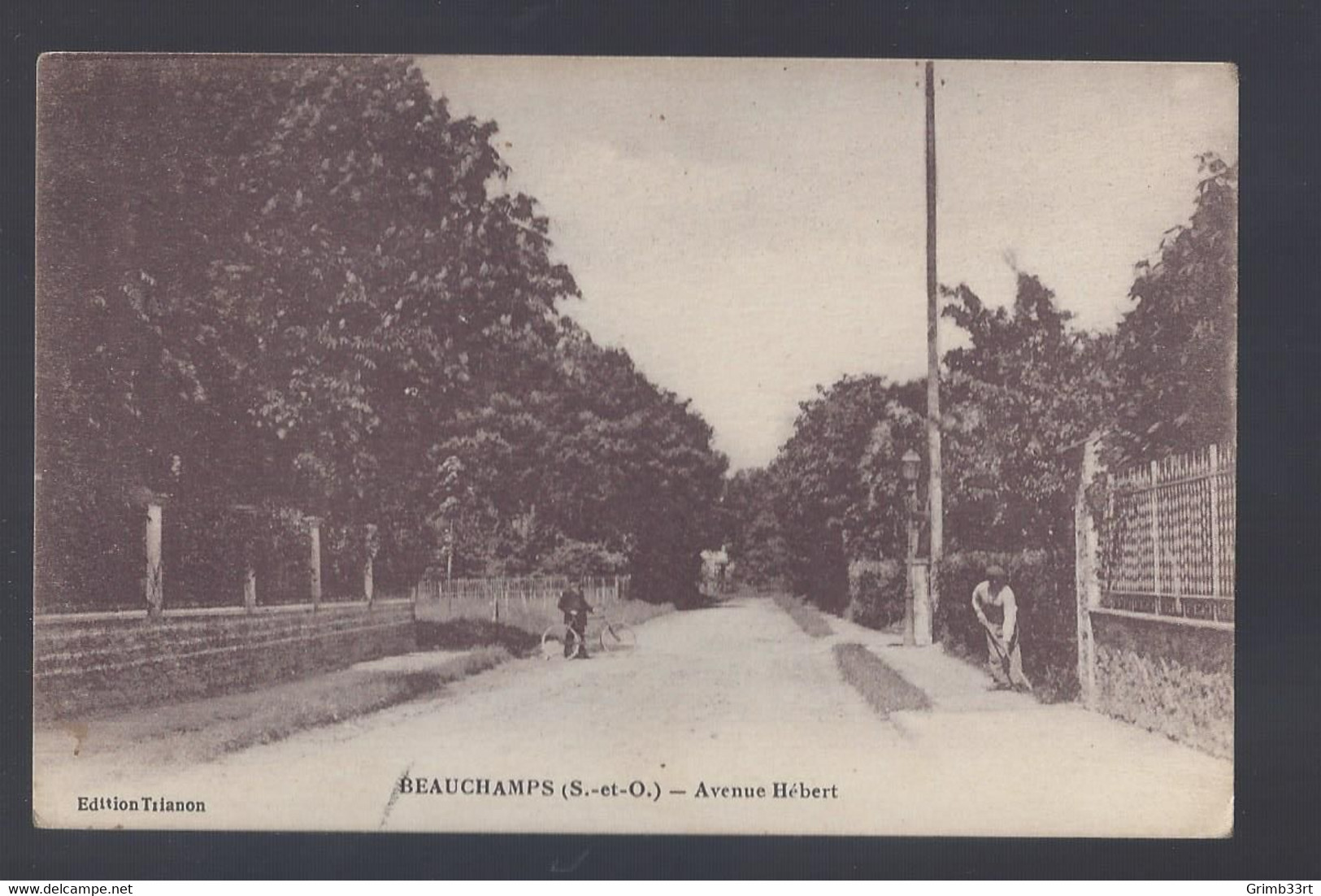 Beauchamps - Avenue Hébert - Postkaart - Beauchamp