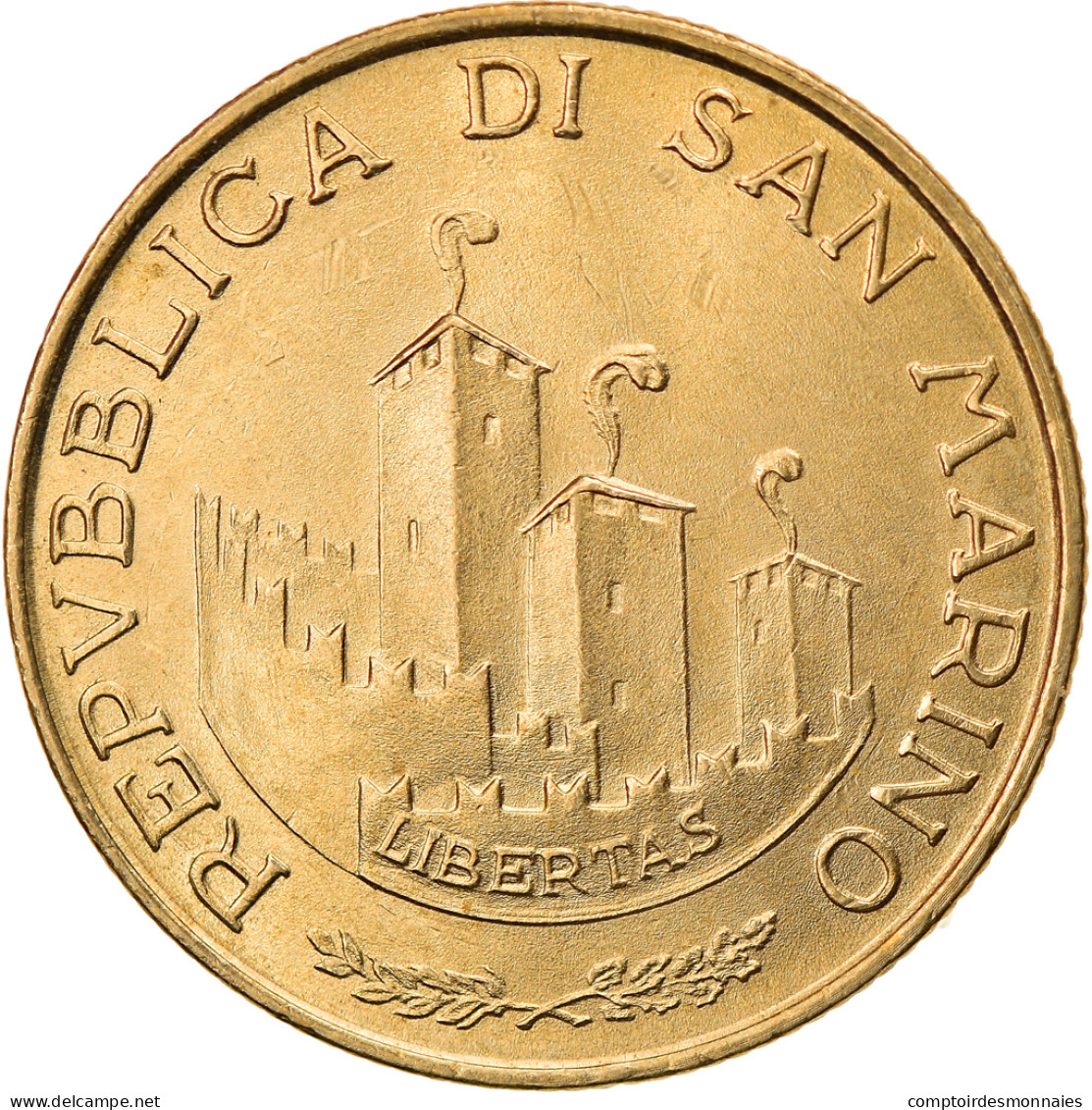 Monnaie, San Marino, 200 Lire, 1993, SPL, Aluminum-Bronze, KM:300 - San Marino