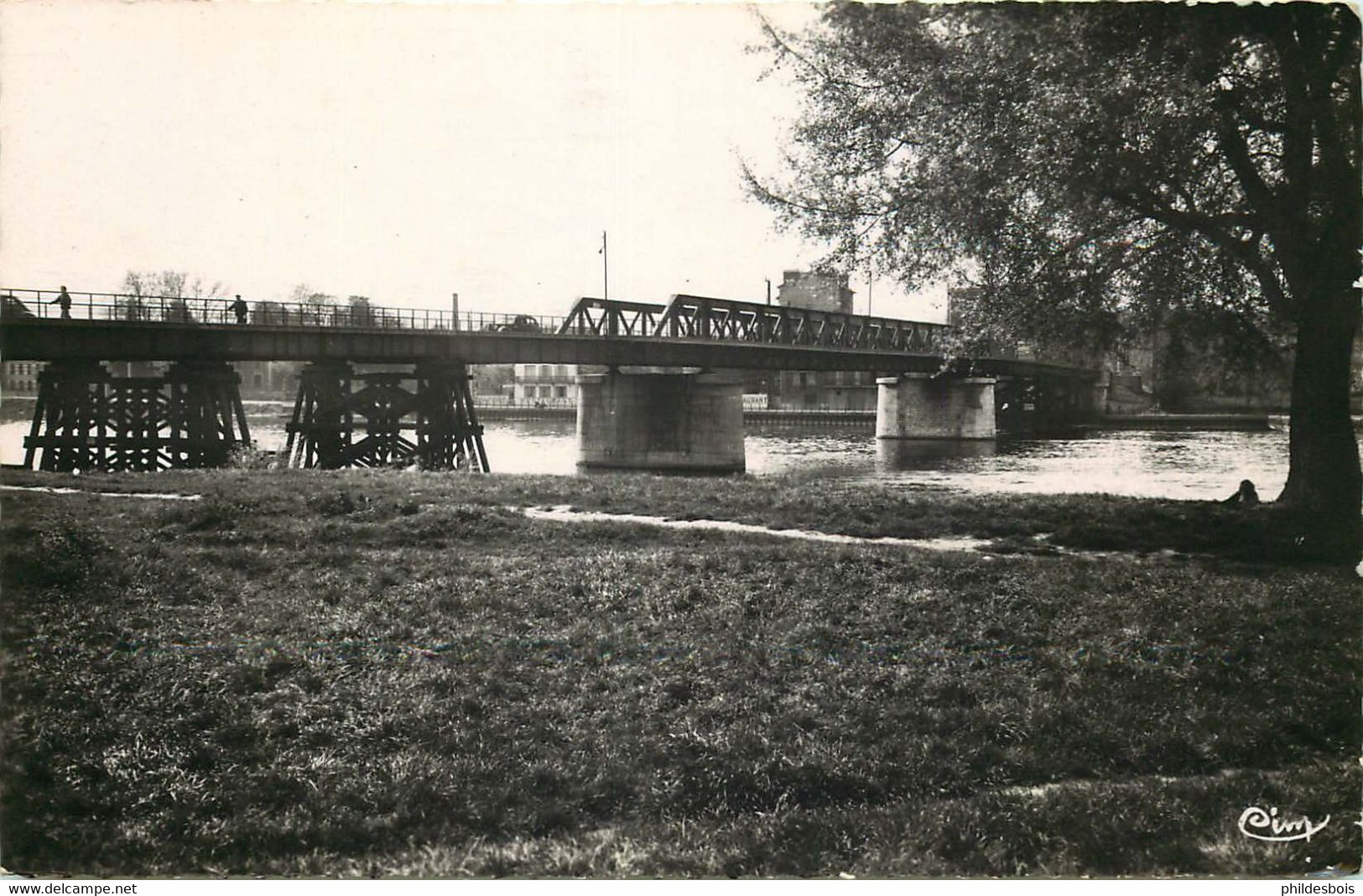 ESSONNE  DRAVEIL Le Pont Sur La Seine  (cpsm ) - Draveil