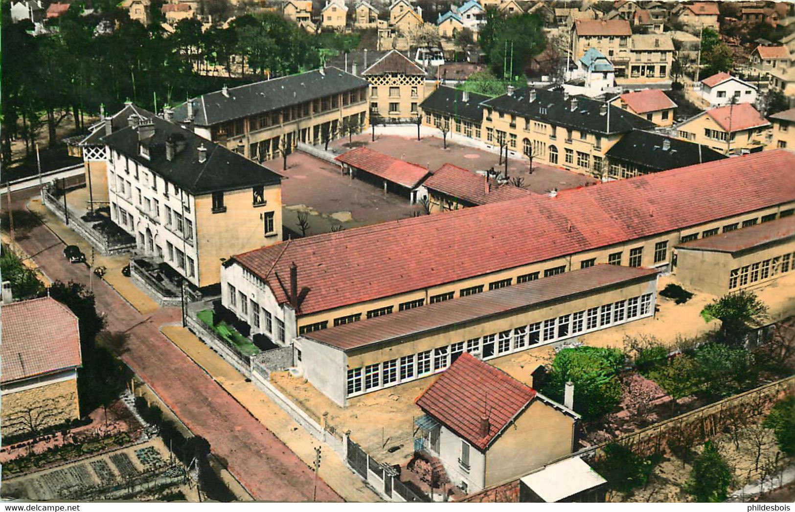 ESSONNE  SAINTE GENEVIEVE DES BOIS Groupe Scolaire Jules Ferry ( Cpsm ) - Sainte Genevieve Des Bois