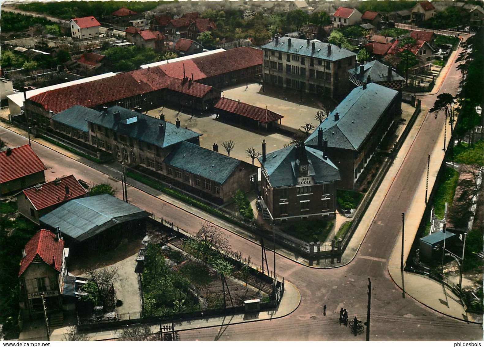 ESSONNE  SAINTE GENEVIEVE DES BOIS  Groupe Scolaire ( Cpsm ) - Sainte Genevieve Des Bois