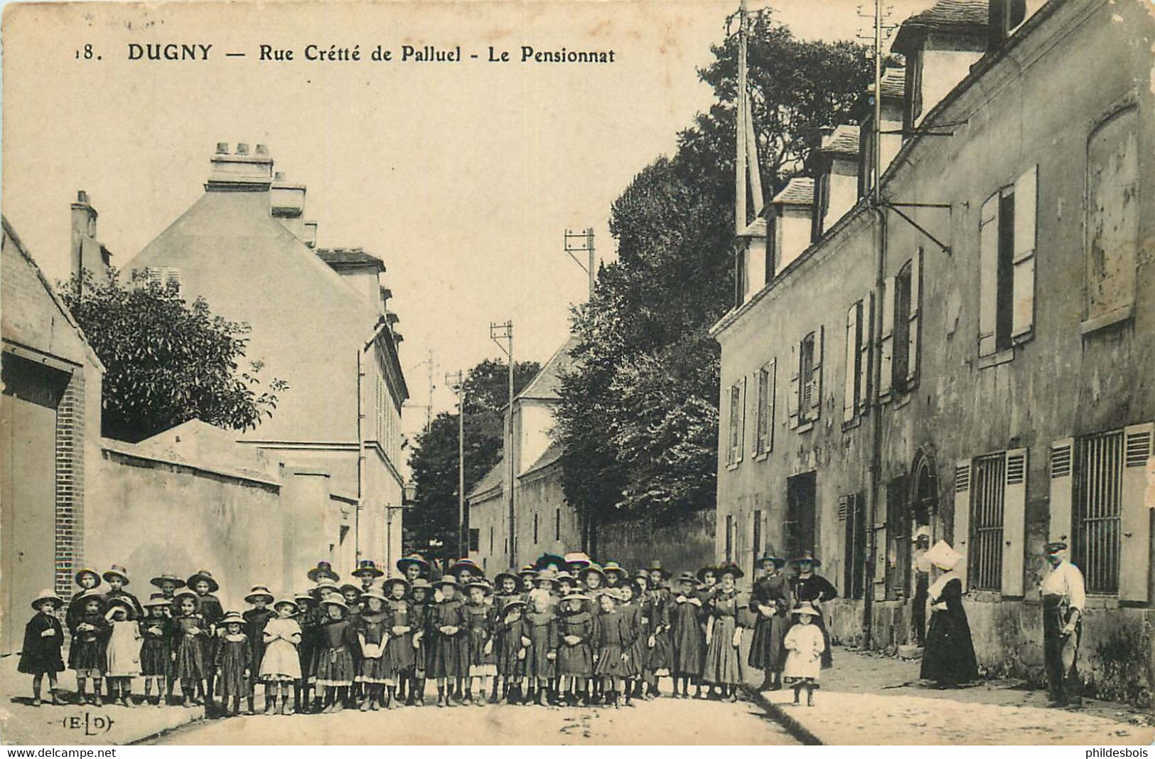 SEINE SAINT DENIS  DUGNY Rue Crétté De Palluel  Le Pensionnat - Dugny