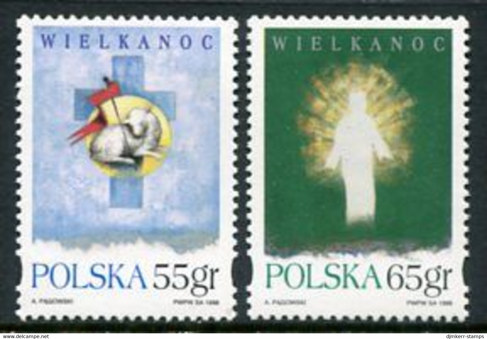 POLAND 1998 Easter MNH / **.  Michel 3699-700 - Nuevos