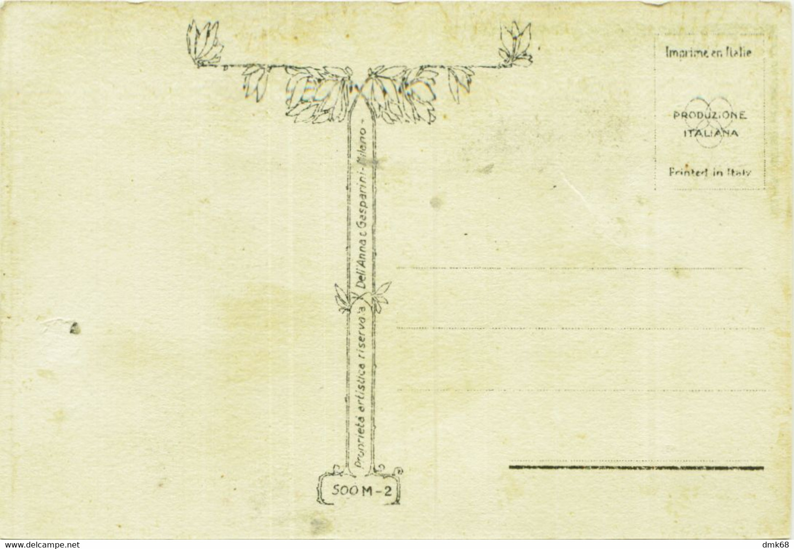 BUSI SIGNED 1910s POSTCARD - MOTEHR & SON & MISTLETOE - EDIT DELL'ANNA E GASPERINI N.500M/2 (BG1636) - Busi, Adolfo