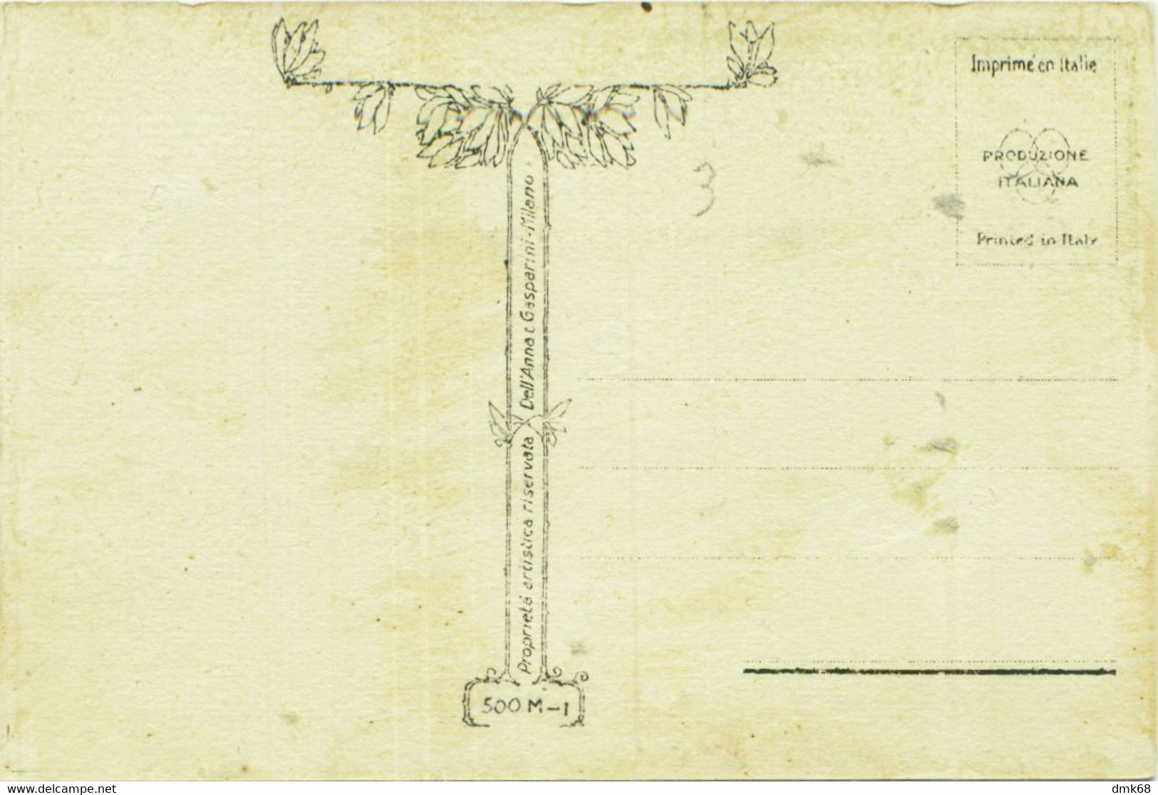 BUSI SIGNED 1910s POSTCARD - KIDS & MISTLETOE - EDIT DELL'ANNA E GASPERINI N.500M/1 (BG1639) - Busi, Adolfo