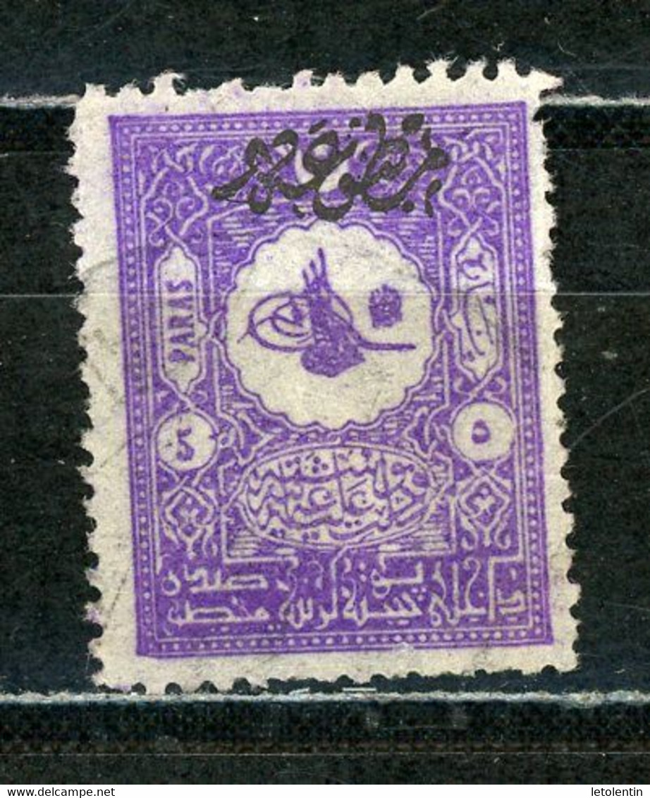 TURQUIE: Tp DE JOURNAUX - N° Yvert 23 Obli. - Timbres Pour Journaux