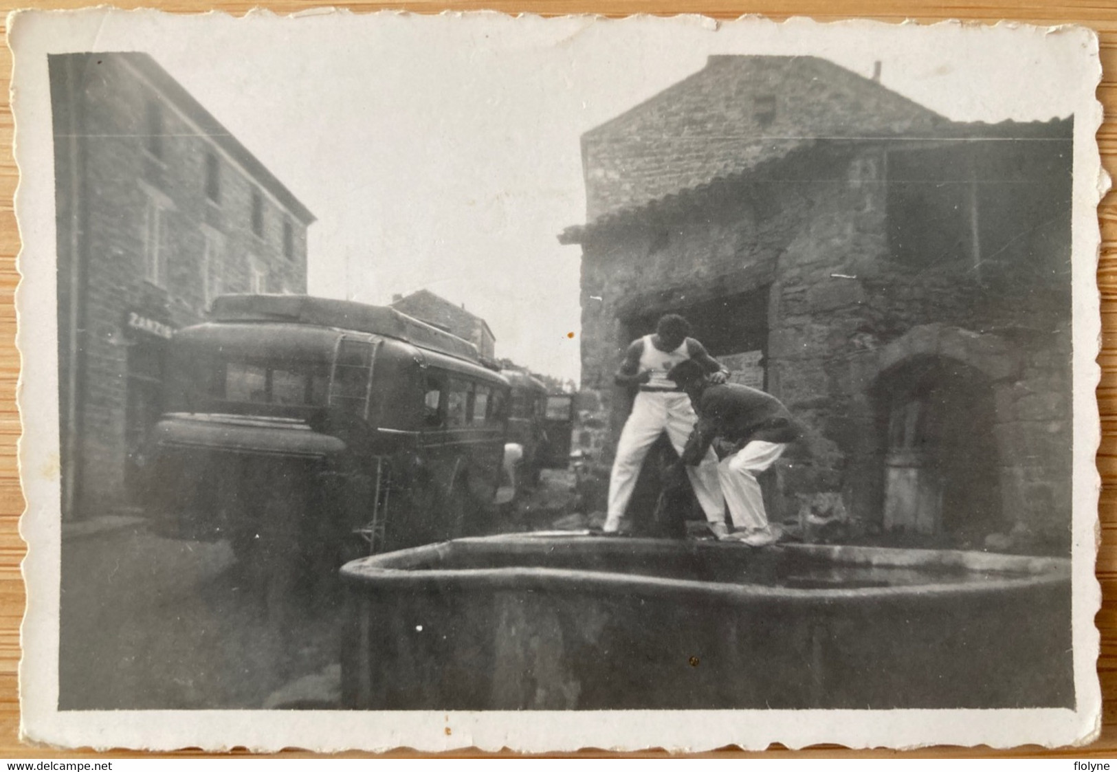 Autobus Bus De Marque ? - Photo Ancienne - Buses & Coaches