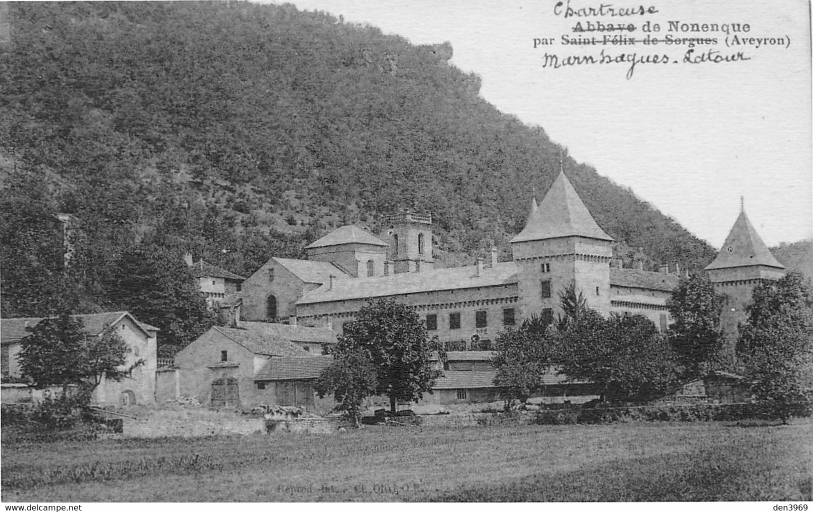 Abbaye De NONENQUE Par Saint-Félix-de-Sorgues - Marnhagues-et-Latour - Chartreuse - Monastère Cistercien Pour Femmes - Other & Unclassified