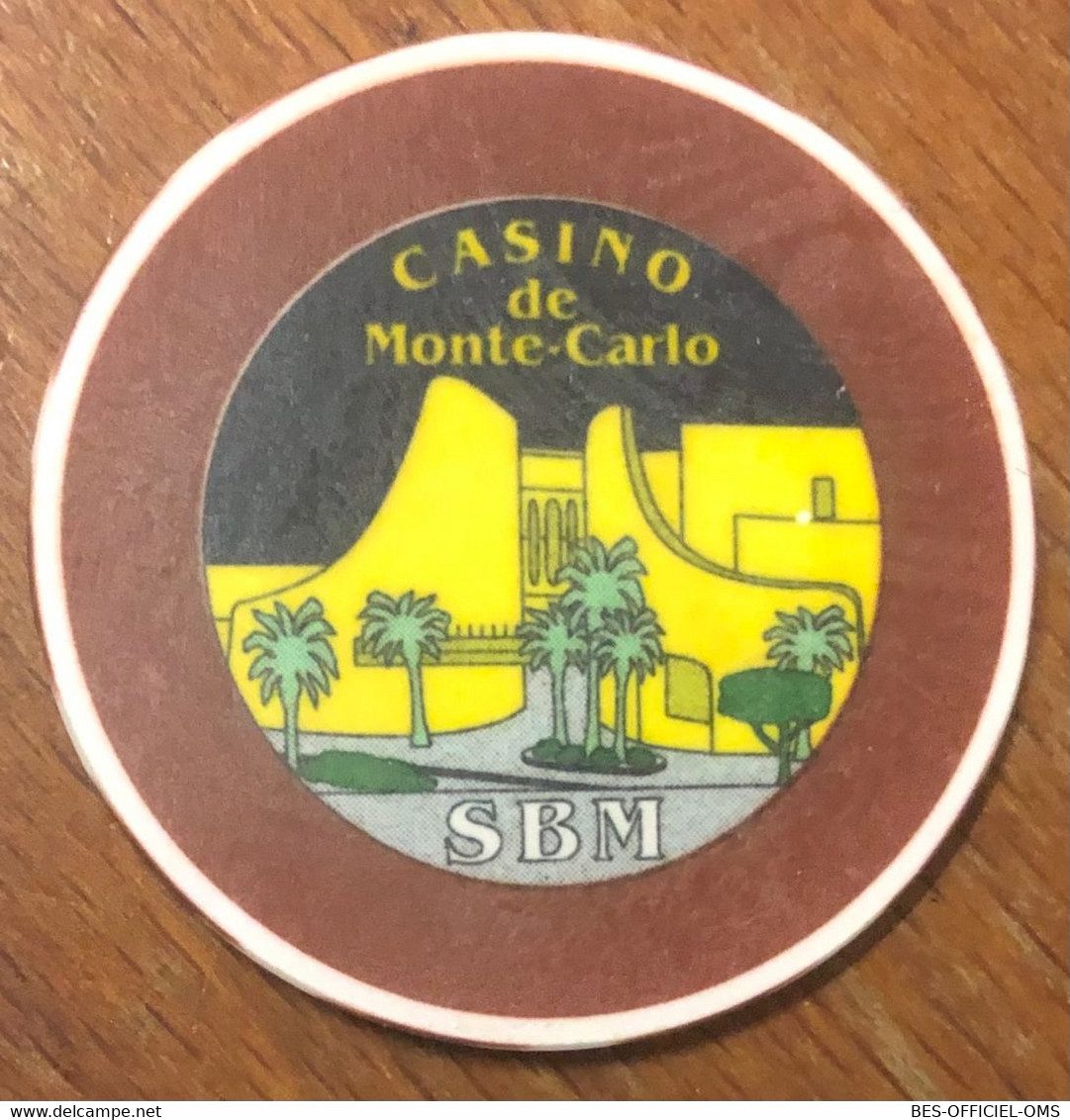 98 MONACO MONTE-CARLO CASINO SOCIÉTÉ DES BAINS DE MER JETON TOKENS COINS CHIPS GAMING - Casino