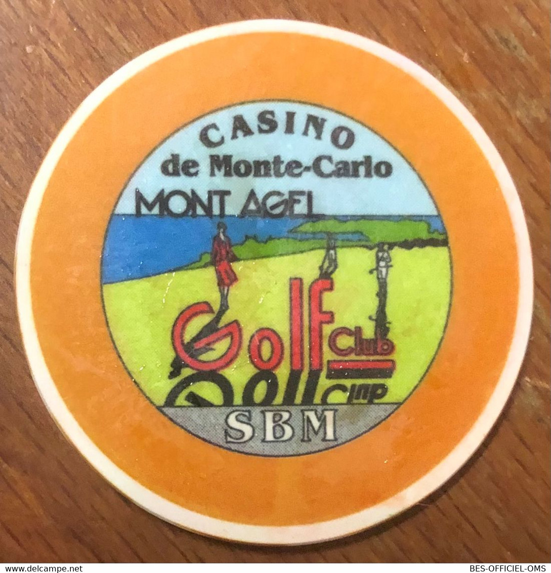 98 MONACO MONTE-CARLO CASINO SOCIÉTÉ DES BAINS DE MER JETON TOKENS COINS CHIPS GAMING - Casino