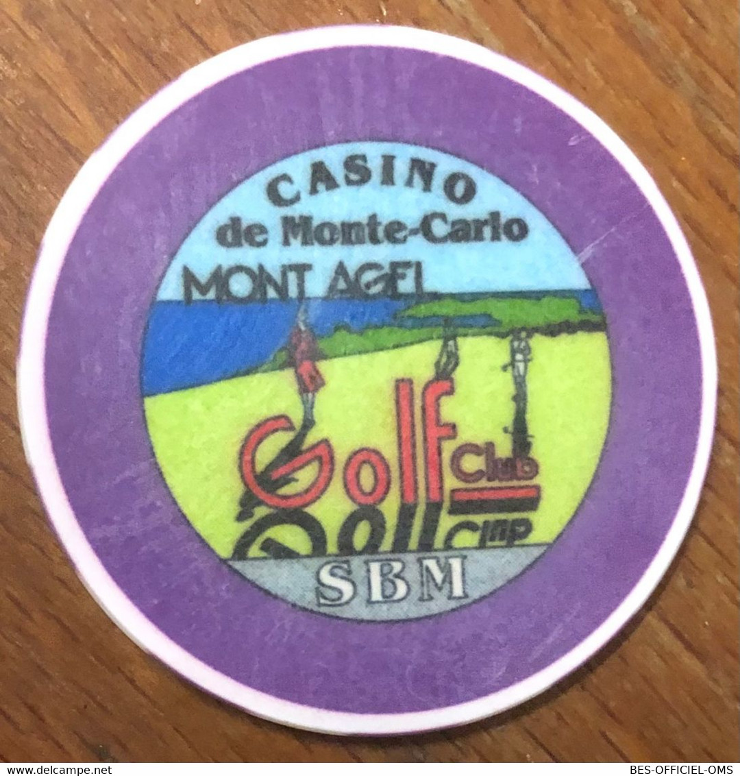 98 MONACO MONTE-CARLO CASINO SOCIÉTÉ DES BAINS DE MER JETON TOKENS COINS CHIPS GAMING - Casino