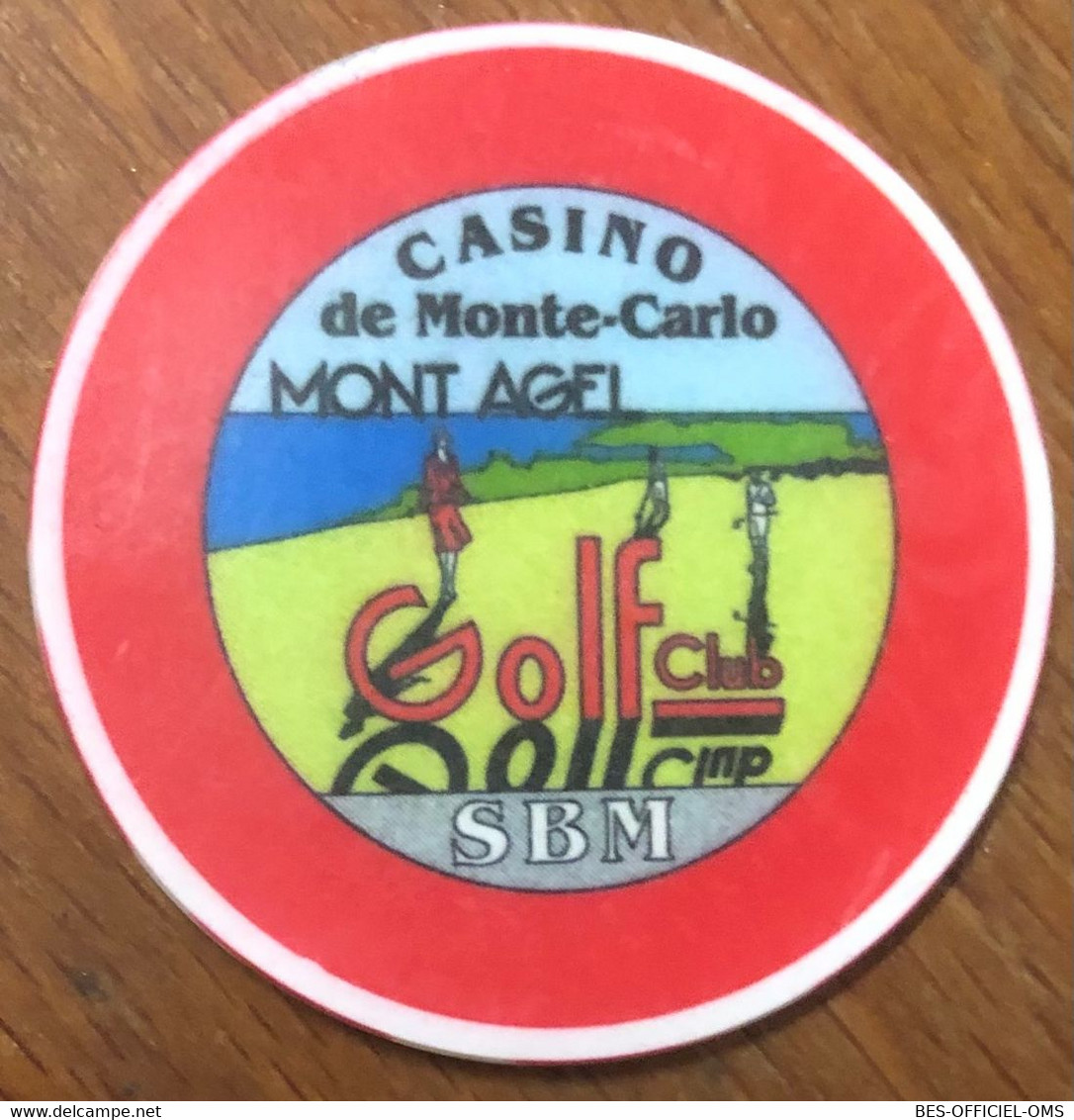 98 MONACO MONTE-CARLO CASINO SOCIÉTÉ DES BAINS DE MER JETON TOKENS COINS CHIPS GAMING - Casino