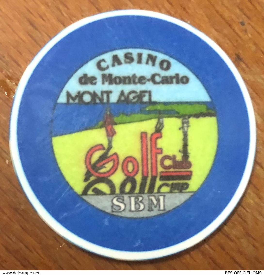 98 MONACO MONTE-CARLO CASINO SOCIÉTÉ DES BAINS DE MER JETON TOKENS COINS CHIPS GAMING - Casino