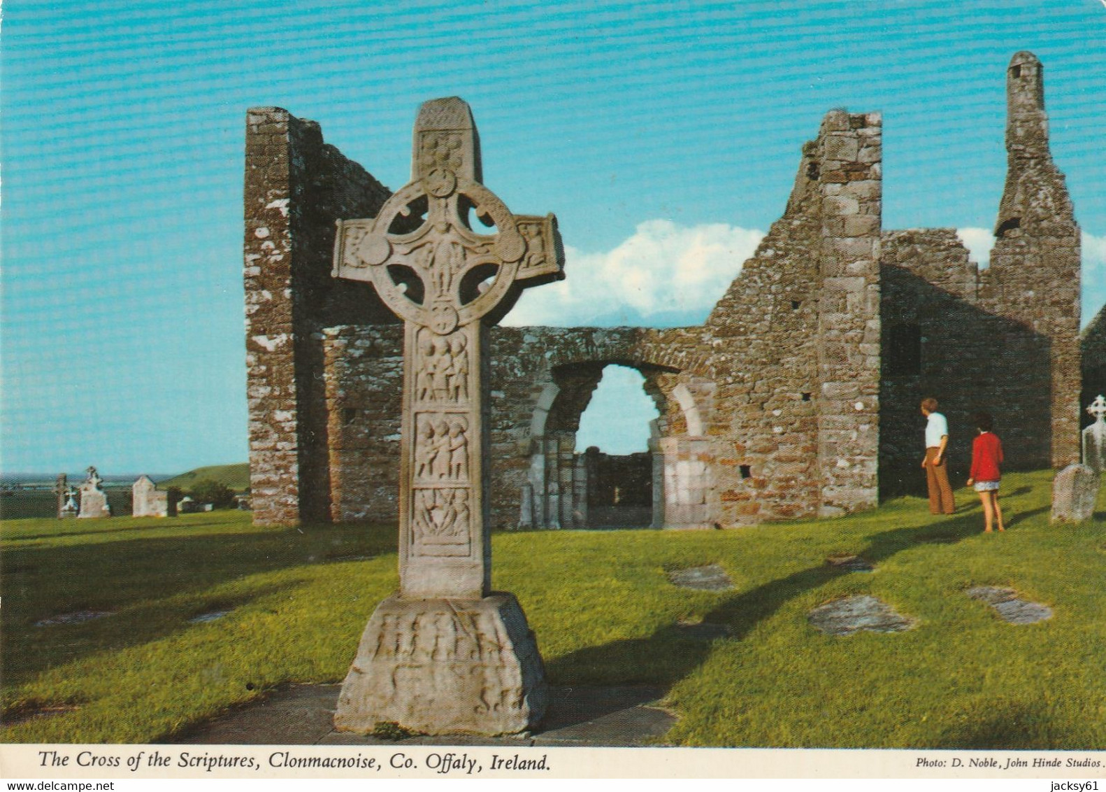 Offaly - The Cross Of The Scriptures , Clonmacnoise , Co. - Offaly