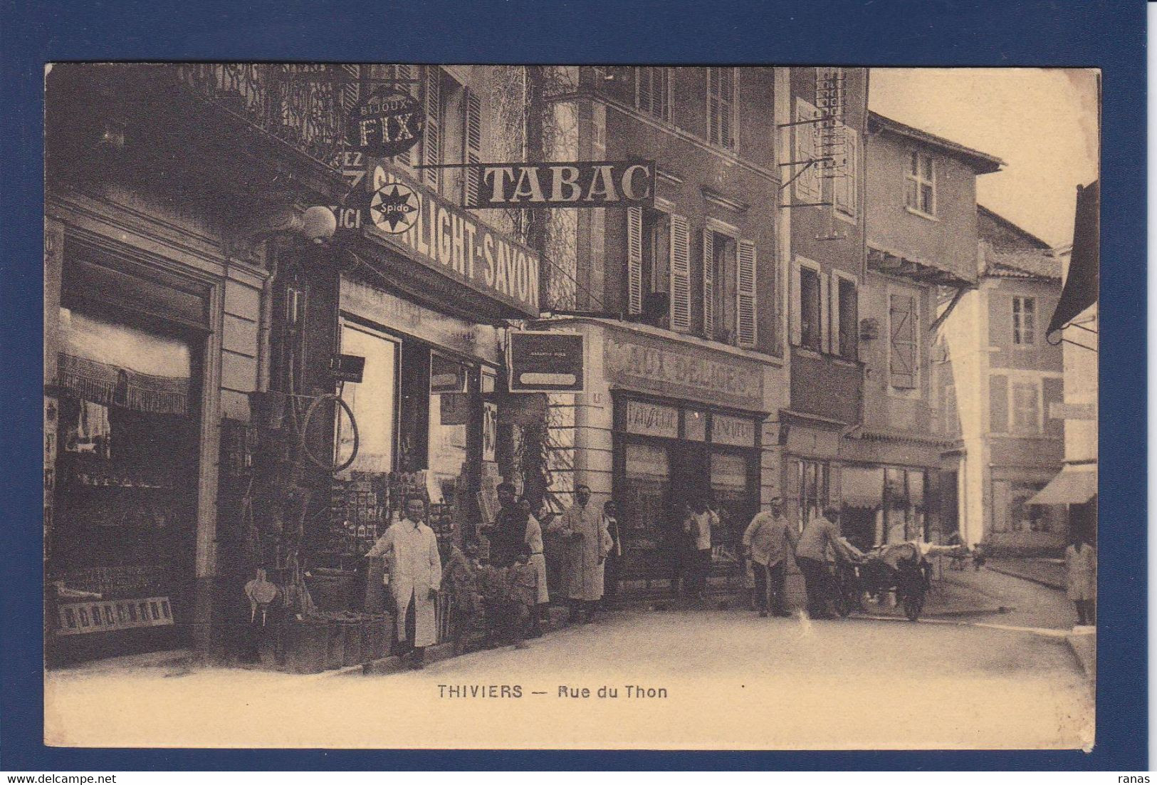 CPA [24] Dordogne THIVIERS Non Circulé Commerce Shop Devanture Magasin - Thiviers