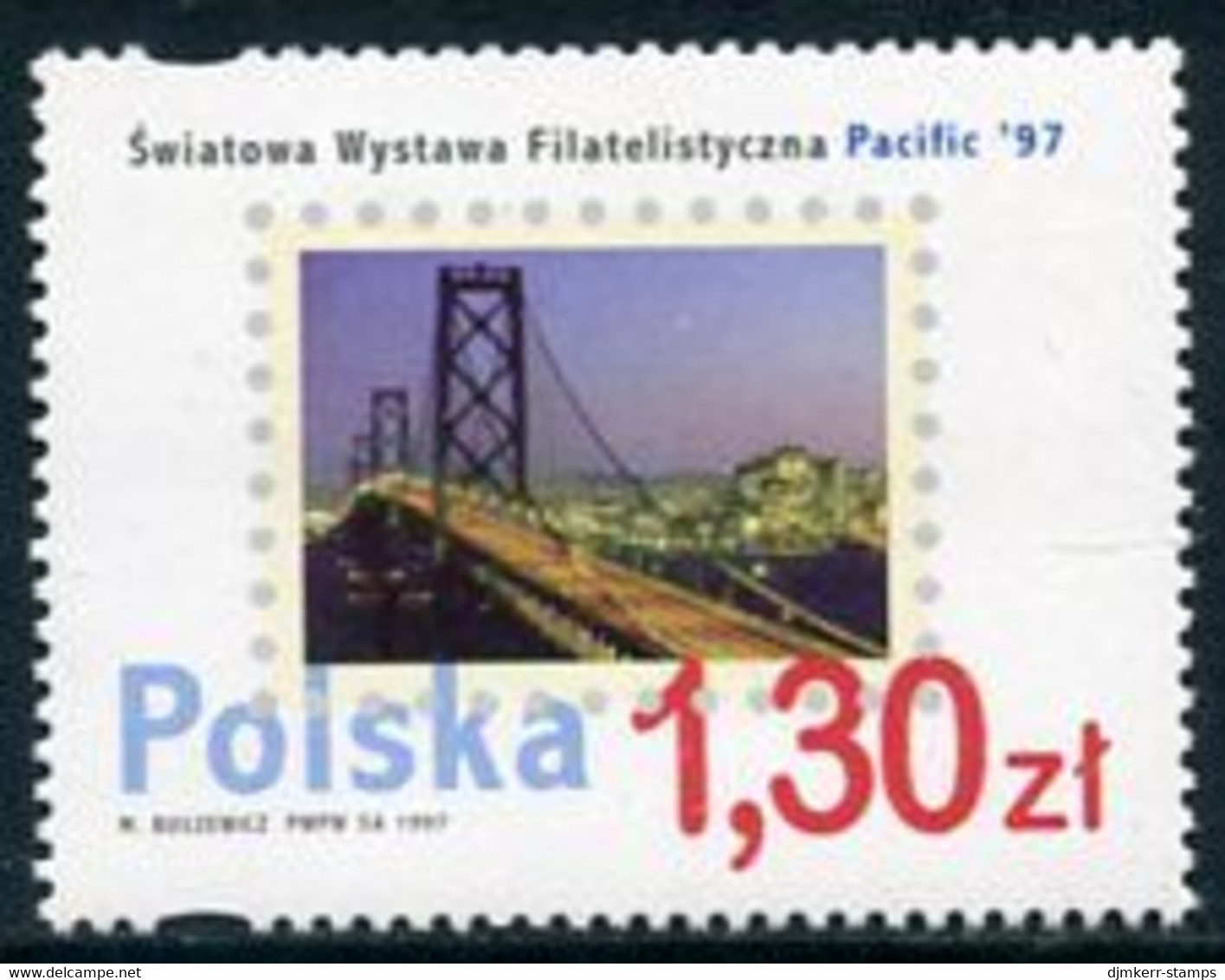 POLAND 1997 PACIFIC '97 Philatelic Exhibition MNH / **  Michel .3650 - Ongebruikt