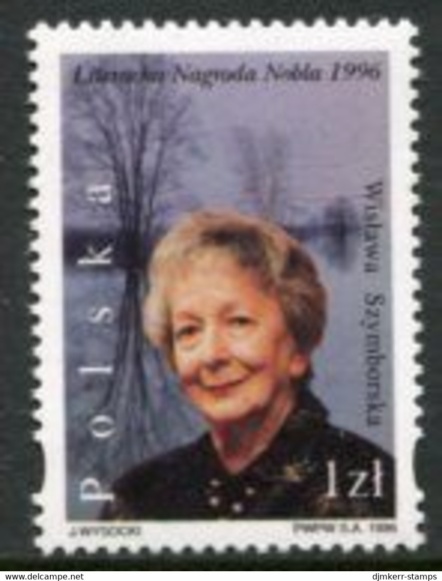 POLAND 1996 Nobel Laureate Szymborska MNH / **  Michel 3633 - Unused Stamps