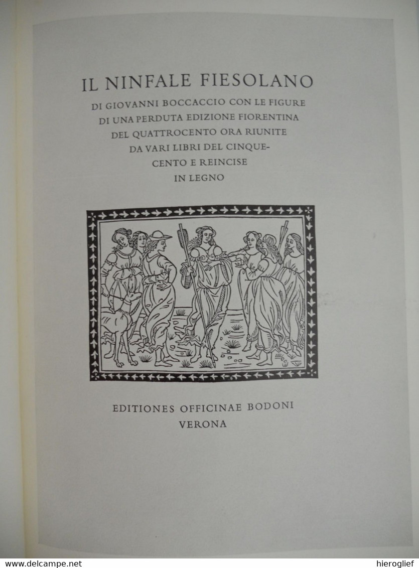 OFFICINA BODONI VERONA 1923 1964 CATALOGUS VD BOEKEN OP DE HANDPERS GEDRUKT Liebaers Reedijk Boekdrukkunst - Anciens