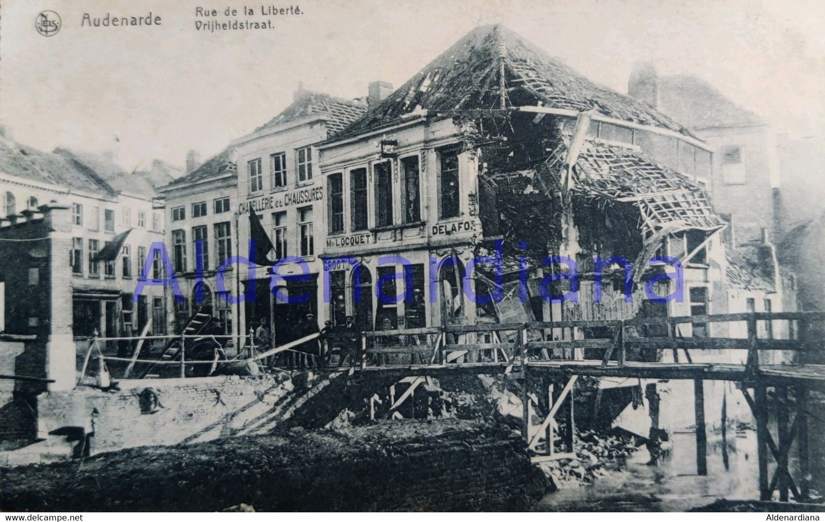 Postkaart - Carte Postale / Oudenaarde Audenarde /Vrijheidstraat - Rue De La Liberté/ Niet-beschreven Non-écrit /ca.1920 - Oudenaarde