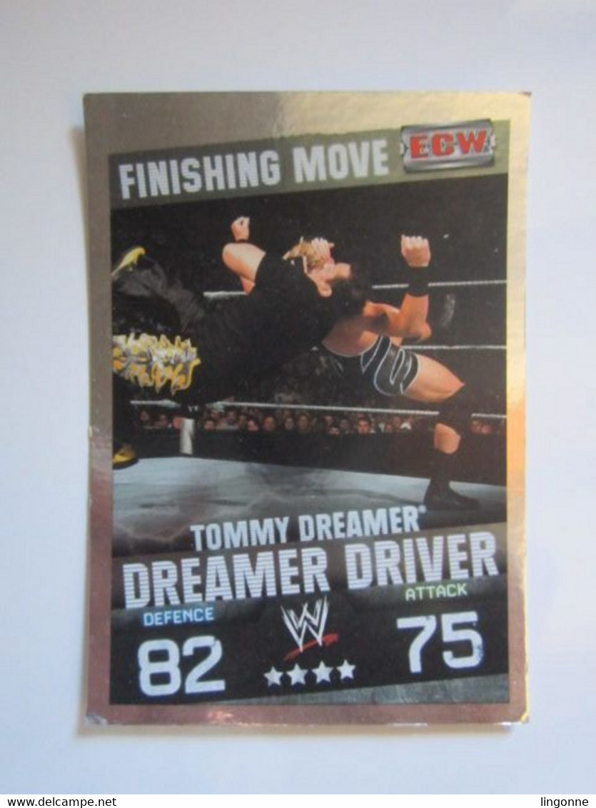 2 Cartes De Catch TOPPS SLAM ATTAX EVOLUTION Trading Card Game FINISHING MOVE TOMMY DREAMER - Tarjetas