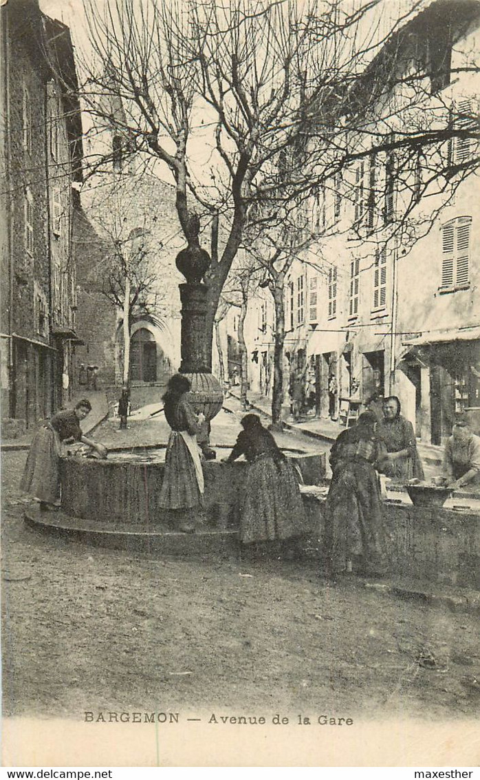 BARGEMON Avenue De La Gare - Bargemon