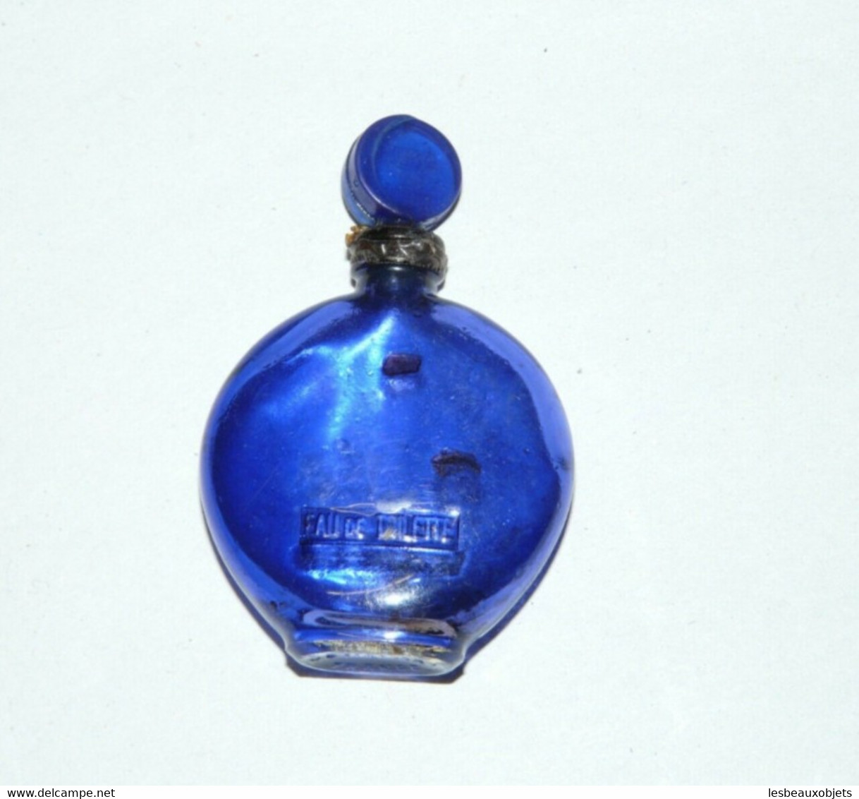 ANCIEN FLACON PARFUM MINIATURE DANS LA NUIT WORTH EAU DE TOILETTE LALIQUE Collection Déco Vitrine - Flakons (leer)