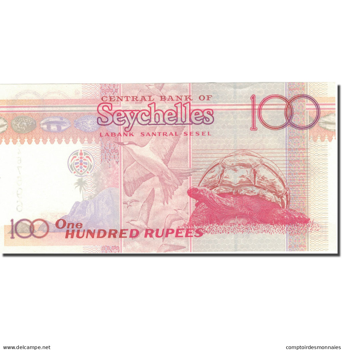 Billet, Seychelles, 100 Rupees, 1998, 1998, KM:39, NEUF - Seychellen