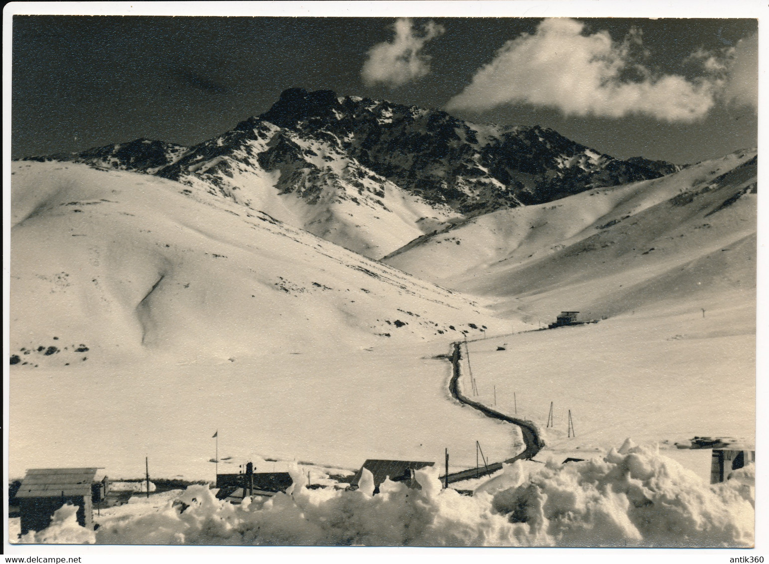 CPSM MAROC OUKAIMEDEN Station De Ski Du Haut Atlas Marocain Photo BERTRAND - Sonstige & Ohne Zuordnung