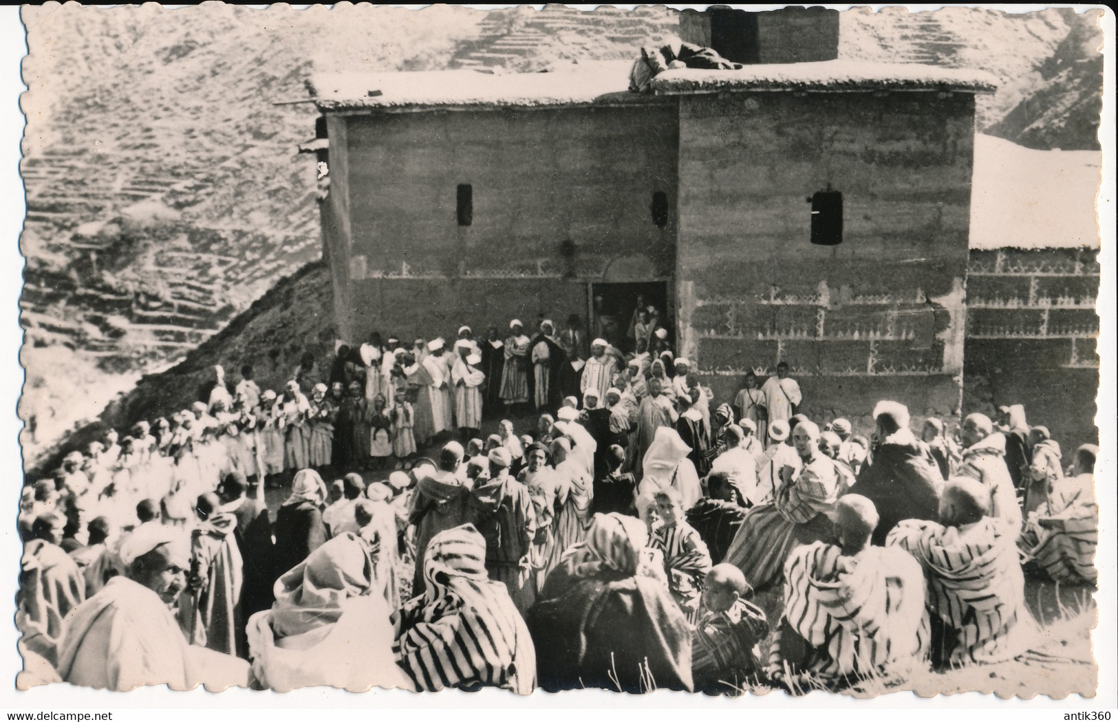 CPSM MAROC Jour De Fête En Pays Berbère Photo Bertrand Marrakech - Sonstige & Ohne Zuordnung