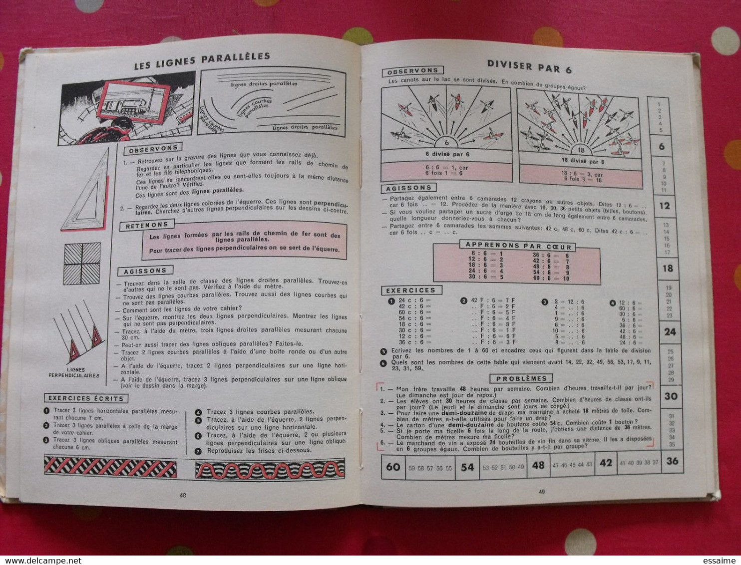 Par étapes De 100 à 100000. Morgenthaler Mathieu Huntzinger. Méthode De Calcul. Istra 1960. - 0-6 Jaar