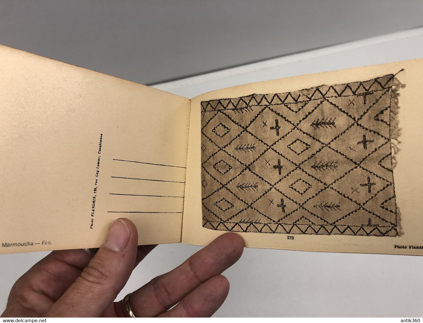 Rare Carnet de 20 CPA complet LE MAROC vous parle par ses Arts Indigènes Très bonne documentation