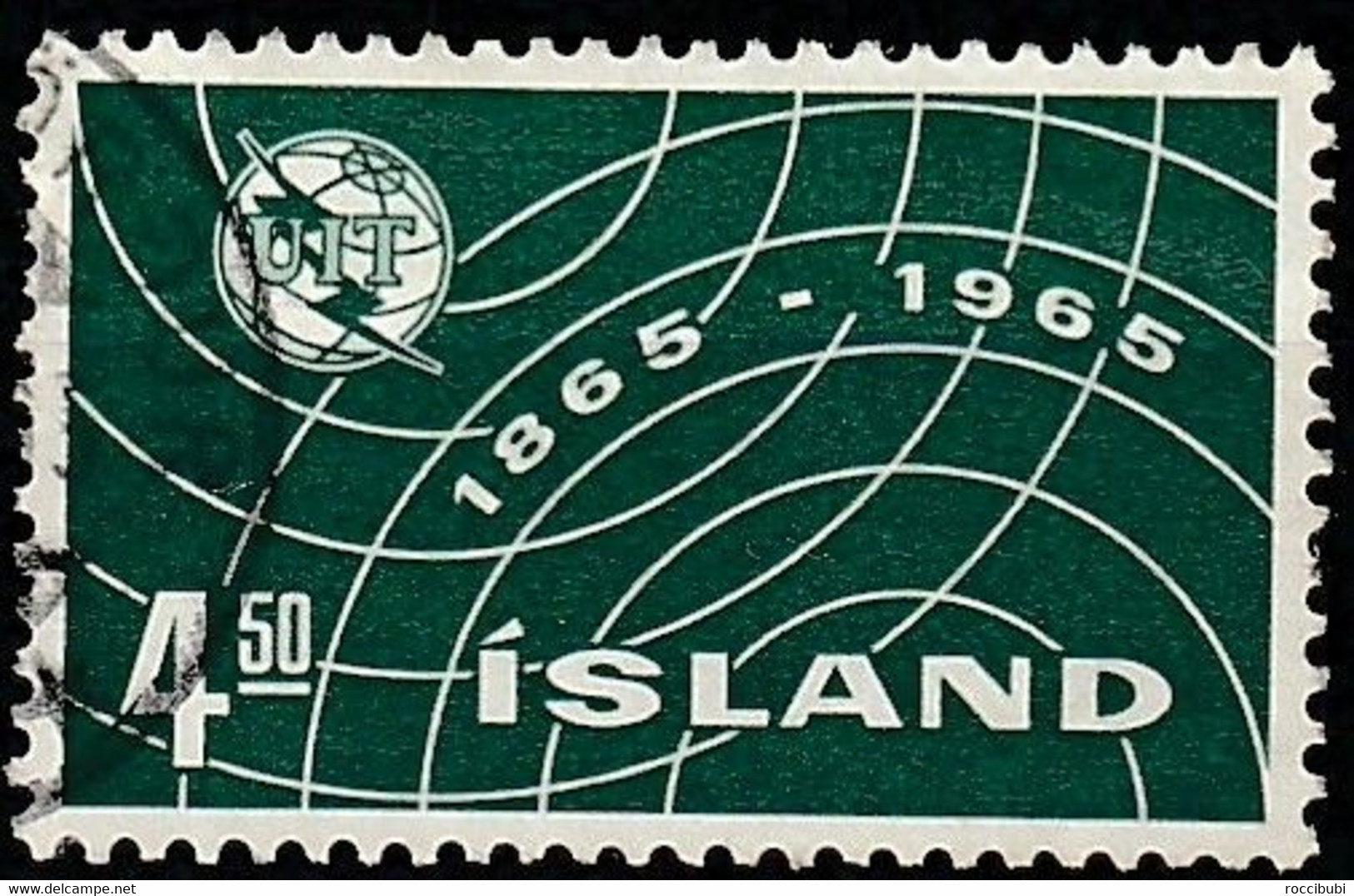 Island 1965 // 390 O (ITU) - Used Stamps