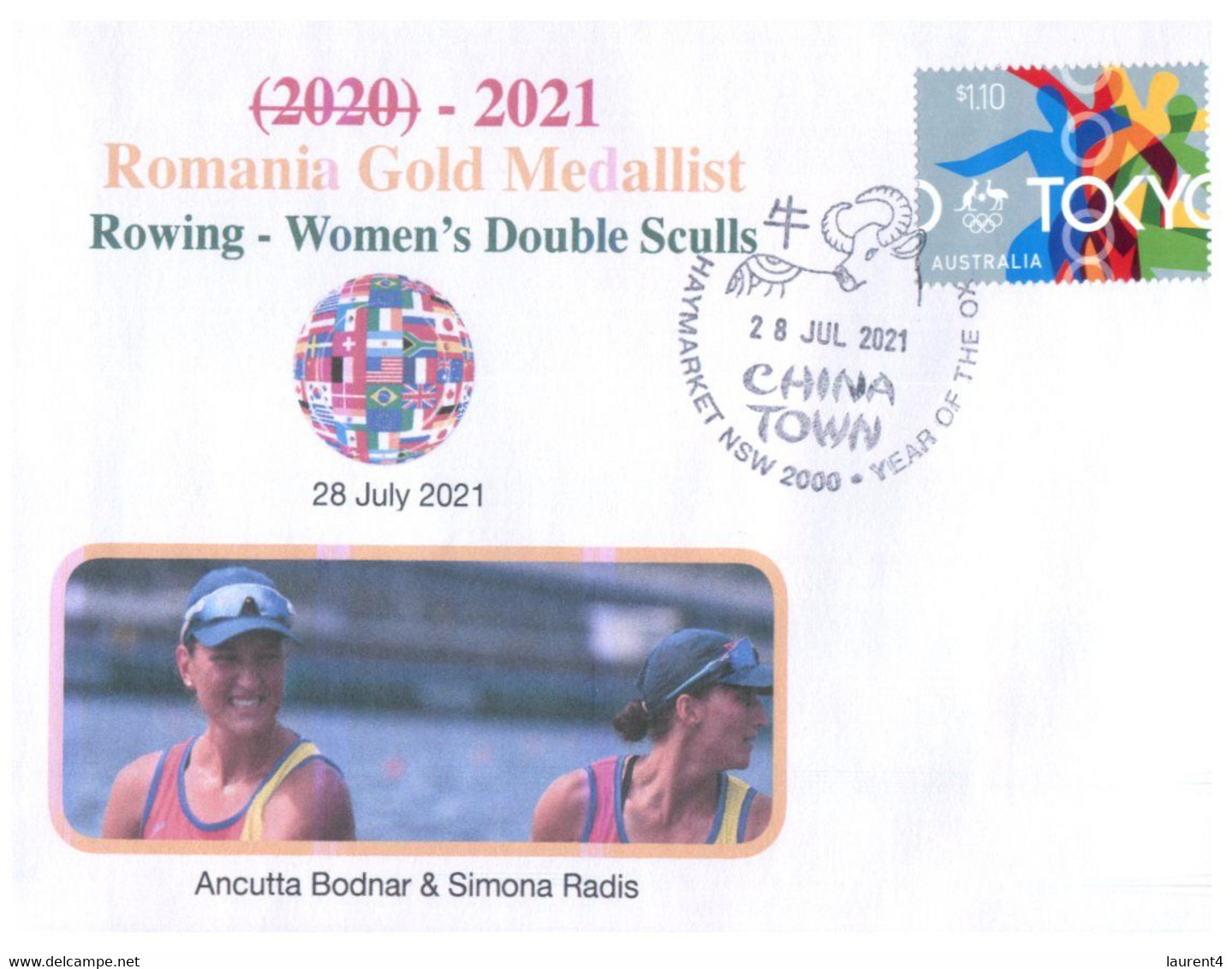 (V V 23 A) 2020 Tokyo Summer Olympic Games - Romania Gold Medal - 28-7-2021 - Rowing Women's Double Sculls - Sommer 2020: Tokio