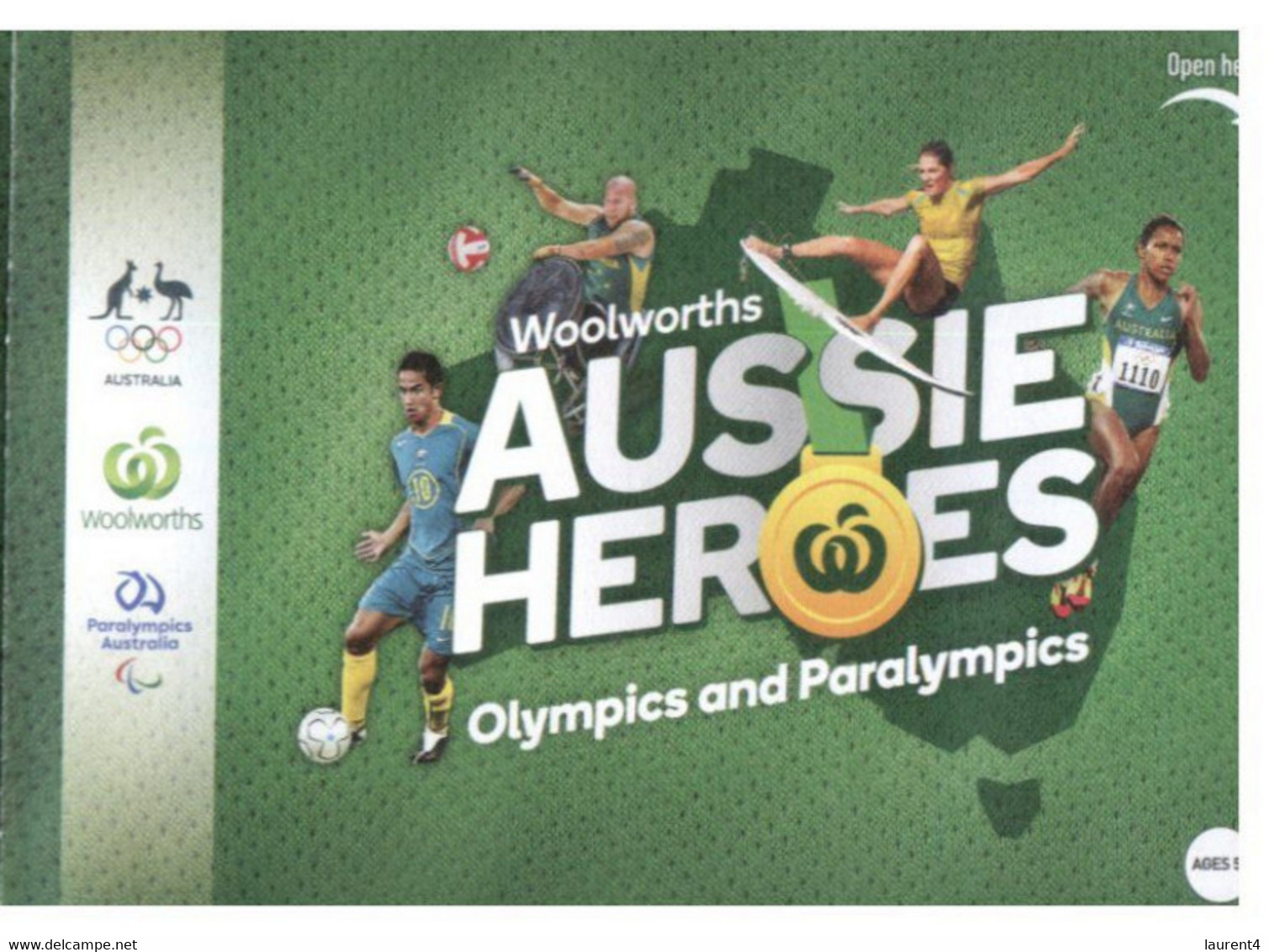 (VV 23 A) Australian Aussie Heroes - Olympic & Paralympic Games 2020 (part Of Collectable From Supermarket) Cycling - Cycling