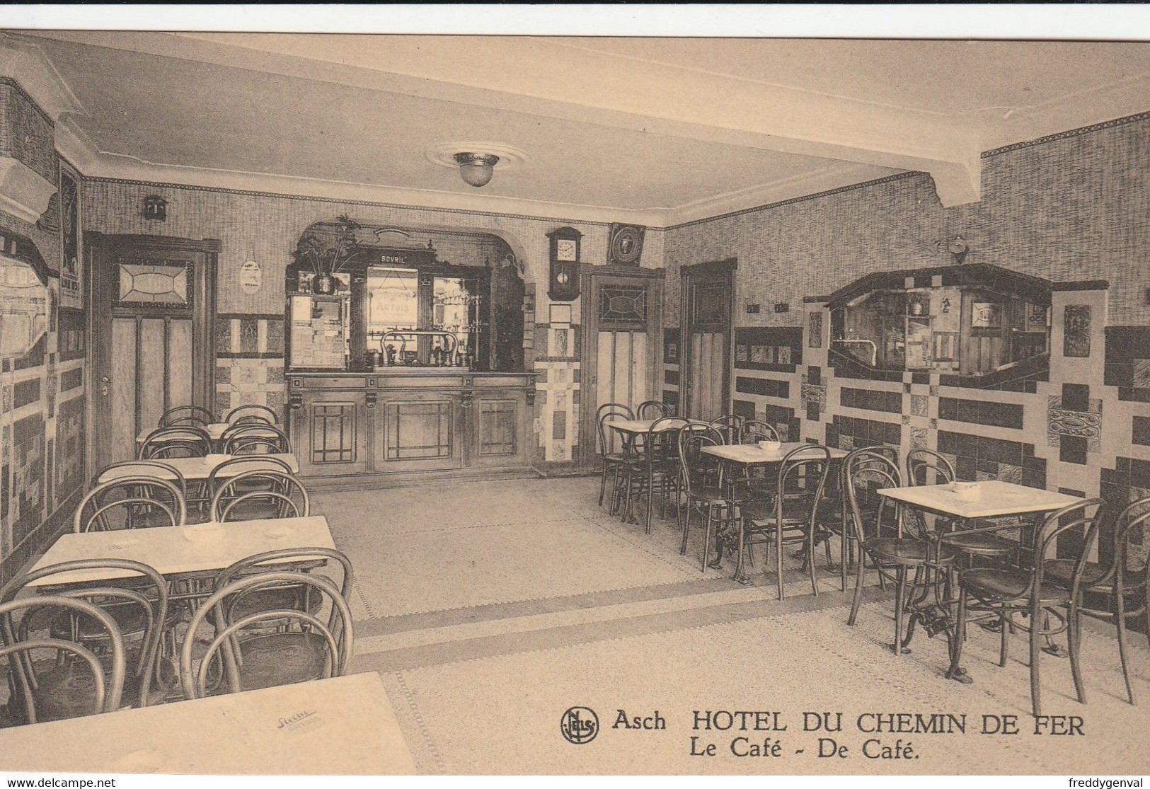 ASCH HOTEL DU CHEMIN DE FER  LE CAFE - As