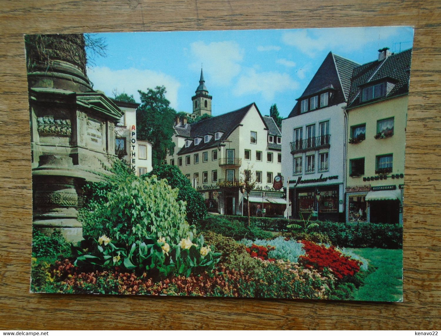 Allemagne , Siegburg , Markt Und Blick Zur Abtei "" Beau Timbre Et Cachet "" - Siegburg